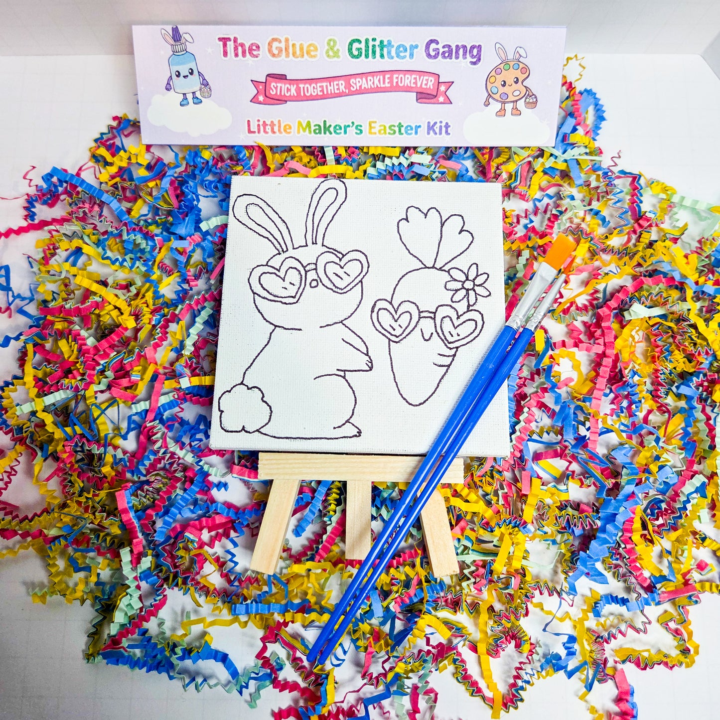 Little Makers Easter Kit- Mini Canvas