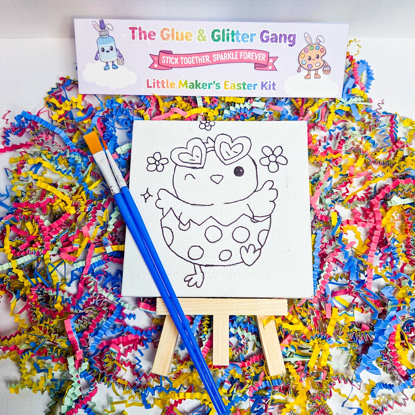 Little Makers Easter Kit- Mini Canvas