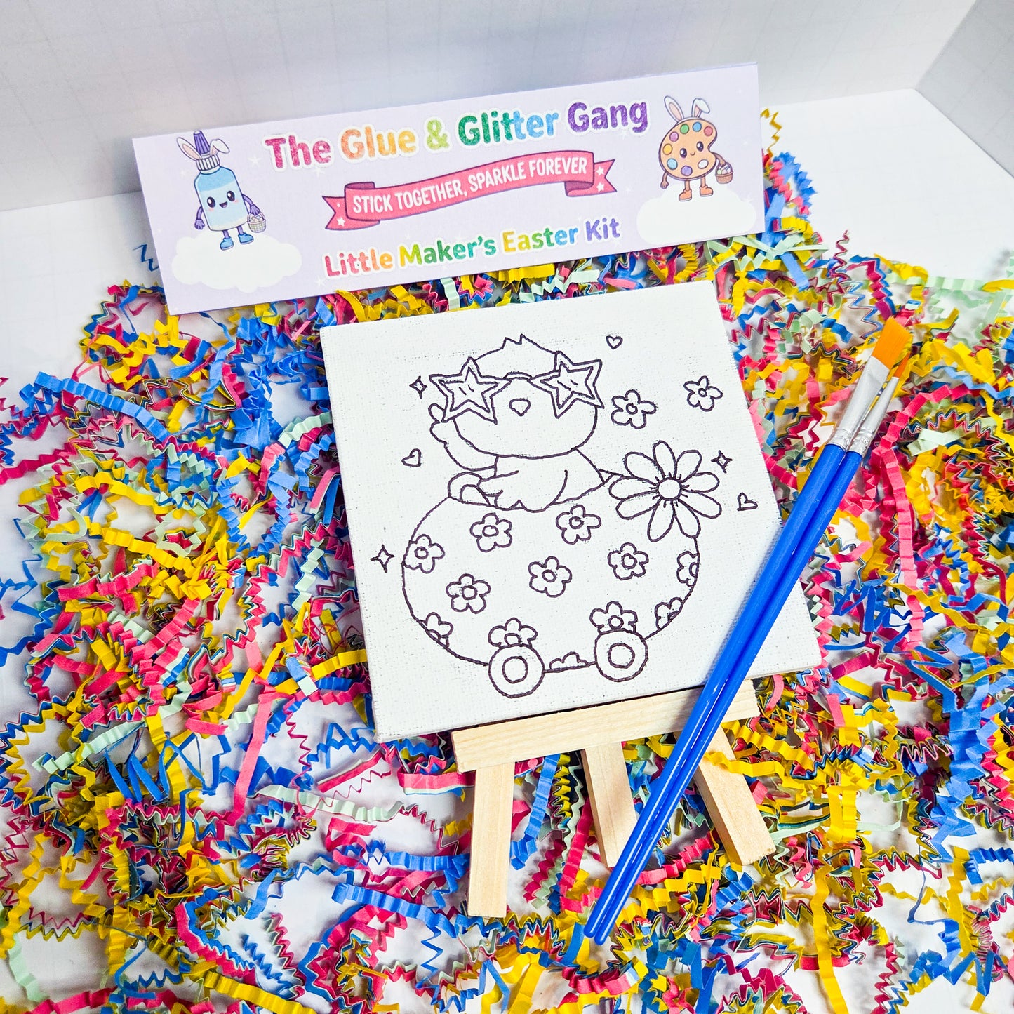 Little Makers Easter Kit- Mini Canvas